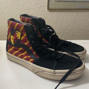 Harry Potter Gryffindor Vans Shoes